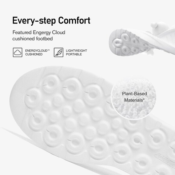 Aleader Women's Black/gray Energycloud Lightweight Slip On Walking Running Shoes - Picture 4 of 8